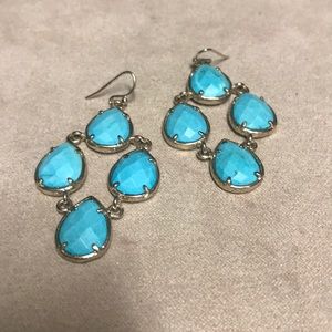 Kendra Scott turquoise earrings